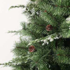 Decoraciones Navideñas Transfronterizas para Fiestas Temáticas de Criptomonedas: Adornos Grandes para Árboles Artificiales, Arreglos Festivos Flocados Automáticos - Product Image 1