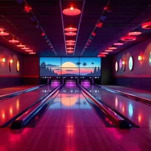 Премиум полный набор для боулинга набор tenpin Боулинг полная дорожка Боулинг установка с гарантией - Product Image 1