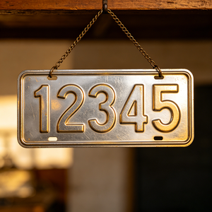 <span class=keywords><strong>Plaque</strong></span> <span class=keywords><strong>d</strong></span>'<span class=keywords><strong>immatriculation</strong></span> vintage en métal embossé style ancien, souvenirs <span class=keywords><strong>d</strong></span>écoratifs, plaques <span class=keywords><strong>d</strong></span>'<span class=keywords><strong>immatriculation</strong></span> suspendues, accessoires <span class=keywords><strong>de</strong></span> voiture - Product Image 3