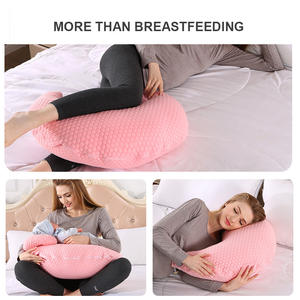 Oreiller d'allaitement en vente chaude pour l'allaitement maternel, oreiller d'allaitement extensible pour maman et bébé avec des fonctions de massage et de thérapie - Product Image 4