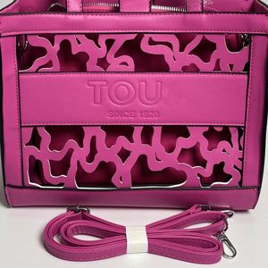 Bolso Tote Hongliantong2025, Nuevo Diseño Retro con Patrón Calado, Color Sólido, Bolso <span class=keywords><strong>de</strong></span> Mano Elegante - Product Image 2