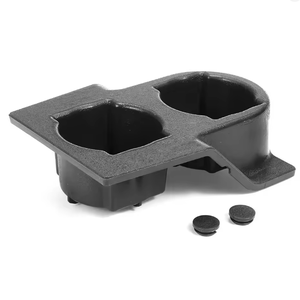 สำหรับนิสสัน จีคิว แพโทรล วาย60 ปี 1989-1998 ที่วางแก้วแบบพกพาคู่ สำหรับ<span class=keywords><strong>คอนโซล</strong></span><span class=keywords><strong>หน้า</strong></span>  วัสดุพลาสติกสีดำ อุปกรณ์ตกแต่งภายในรถยนต์ - Product Image 1