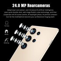 Tablet S25 Ultra 5G con Tarjeta SIM, 12GB, MTK, Pantalla de 10.1 Pulgadas, Android, Todas las Redes, Descarga de Aplicaciones de Google Store, Videollamadas, Fotos