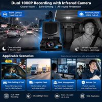 Caméra embarquée 4G AI AT603N pour la surveillance vidéo de flotte et la sécurité des conducteurs