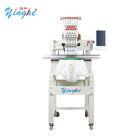 Solución de Bordado Todo en Uno Yinghe YH-901, Máquina de Una Sola Cabeza, Equipo Integral para Bordado de Prendas, Textiles para el Hogar y Regalos