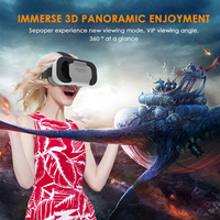 G05 Lunettes de réalité virtuelle 3D pour téléphones mobiles Conception de lentilles optiques PMMA Matériel VR monté sur la tête