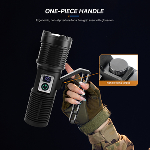 Nhôm hợp kim đèn pin với xử lý USB ngoài trời Torch xhp160 p160 <span class=keywords><strong>LED</strong></span> 3900 lumens chiếu sáng khẩn cấp siêu sáng đèn flash ánh sáng - Product Image 3