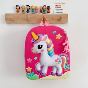 Zaino per bambini con <span class=keywords><strong>unicorno</strong></span> dei cartoni animati, carino, leggero, resistente e traspirante, per la scuola materna e l'<span class=keywords><strong>asilo</strong></span>. - Product Image 5