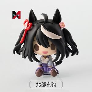 Figura de Anime en Versión Q Bidimensional, Modelo de Plástico para el Tablero del Auto de Umas Musumed Tokai Teio Hachimi - Product Image 3