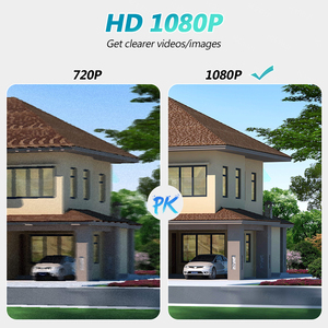 KERUI กล้องแบตเตอรี่ไร้สายพลังแสงอาทิตย์1080P 2MP,กล้อง IP รักษาความปลอดภัยกลางแจ้ง Wi-Fi กล้อง CCTV กันน้ำ Alexa Cloud IP66 - Product Image 6