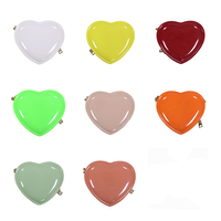 Sacs à main tendance en forme de cœur, mini sacs en silicone PVC pour femmes et enfants, sacs à bandoulière en forme de cœur