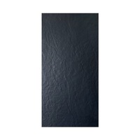 Carrelage en céramique noire 600x1200 mat pleine masse, carrelage mural en pierre concave-convexe Tianmai, carrelage de sol antidérapant pour centres commerciaux et hôtels