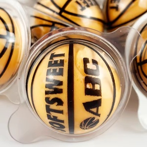 Bonbons gélifiés halal en forme de ballon de <span class=keywords><strong>basket</strong></span>, saveur fruitée sucrée, avec garniture confiture, vente en gros - Product Image 3