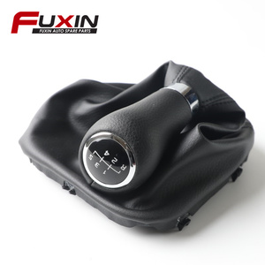 Pommeau de levier de vitesse de voiture à 5 vitesses manette de vitesse levier guêtre couvercle de botte pour Mercedes Benz C/E/GLK W203 W204 C300 W207 W212 noir - Product Image 4