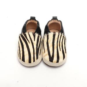 zebra print infant shoes