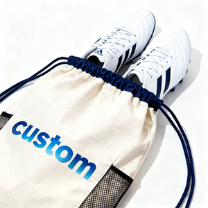 Custom Waterproof Oxford Cloth Drawstring Sportpacks Sports Marathon Running Events Bags Promotional Gift Football Boot Bags