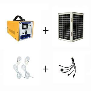ESPEON SPS-1207 Station d'alimentation solaire portable hors réseau 12W avec batterie lithium-ion pour utilisation en extérieur en Afrique - Product Image 4