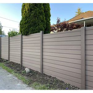 Recinzione composita del WPC del pannello di recinzione di plastica di legno del giardino di Zaun del WPC all'aperto - Product Image 4