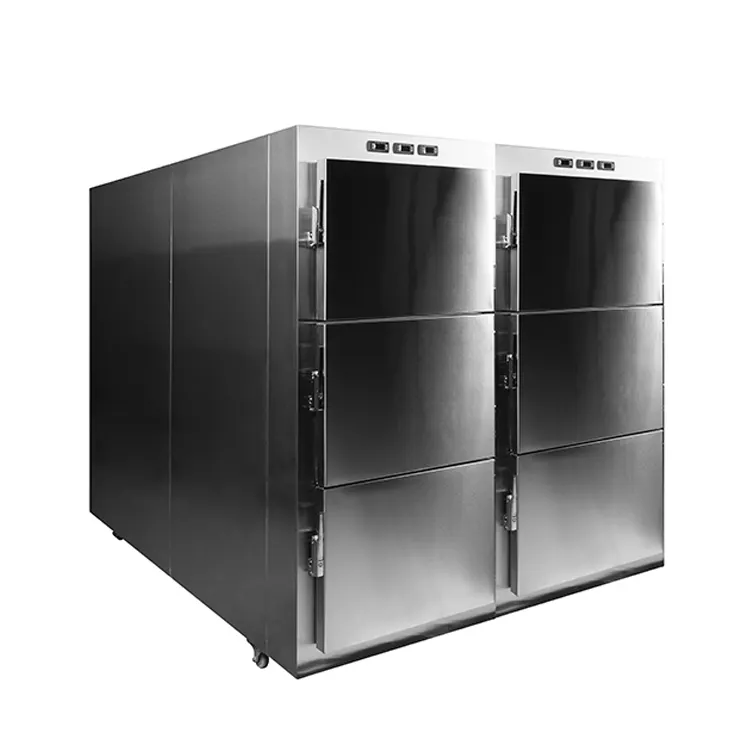 Морозильная камера для морга, 6 предметов, холодильник для морга с прочным качеством для холодильника для морга YSXSTG0106B