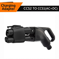Nouvel adaptateur CCS2 vers CCS1 250A pour la charge rapide en courant continu, connecteur EV 1000V, étanche IP54, plug and play