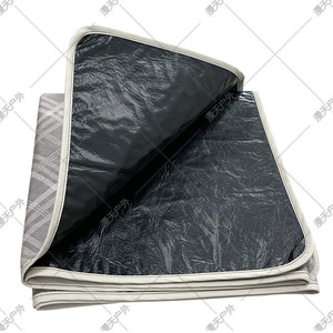 Alfombrilla para cambiar pañales de mascotas, rectangular, impermeable, duradera, de poliéster, para uso en jaulas de perros y gatos, tallas S, M, L, XL - Product Image 4