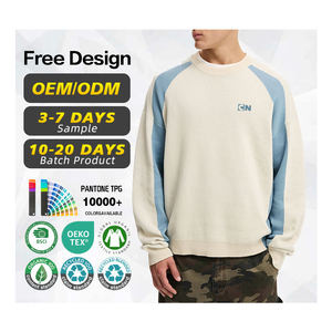 Suéter con Certificación GRS, Fabricante de Suéteres, Logotipo Personalizado, 100% Algodón, Corte Cuadrado para Hombre, Suéter Deportivo de Punto, para Invierno - Product Image 1