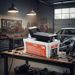 Pompe hydraulique Vevor 10000 Psi, réservoir de 1/2 gallon, alimentée par air comprimé, pour outils de réparation de carrosserie automobile - Product Image 2