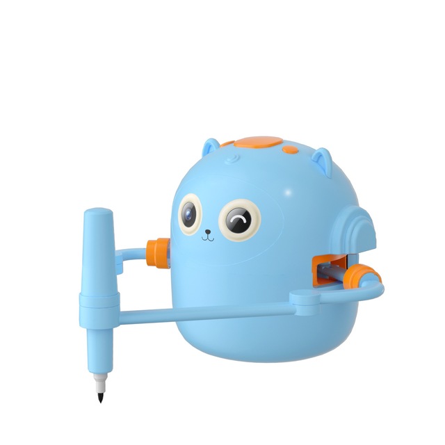 Interactive Educational Drawing Robot for Kids Learning Toy with 100 Word Cards