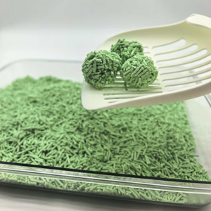 Litière pour <span class=keywords><strong>chat</strong></span> OEM ODM personnalisée, sans poussière, biodégradable, de qualité alimentaire, 6L 7L, à base de maïs et de tofu, avec parfum lavande - Product Image 6