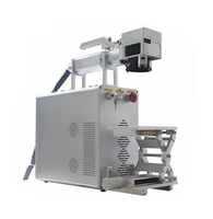 Machine mobile tenue dans la main d'inscription de laser de fibre pour le pneu/code QR/date/nombre