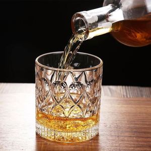 Verre à whisky vintage en cristal japonais classique personnalisable avec logo personnalisé 360 ml - Product Image 3