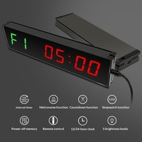 Chronomètre électronique en métal à 3 rangées et 10 voies pour l'entraînement athlétique