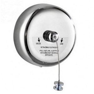 Portable <span class=keywords><strong>En</strong></span> Acier Inoxydable Rétractable Corde <span class=keywords><strong>À</strong></span> <span class=keywords><strong>Linge</strong></span> Intérieur <span class=keywords><strong>Extérieur</strong></span> <span class=keywords><strong>Linge</strong></span> Cintre Sèche-Vêtements Organisateur Vêtements Séchoir Corde - Product Image 1