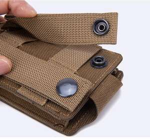 Nouvelle poche tactique à accès par tirette en nylon 1000D à simple lien M4 pour système Molle de sécurité en extérieur - Product Image 6