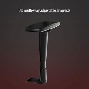 Silla <span class=keywords><strong>Gamer</strong></span> de Alta Calidad 2026, Silla de Oficina <span class=keywords><strong>Gamer</strong></span> de Gran Tamaño con Reposabrazos 2D, Color Rosa, Negro y Rojo - Product Image 5