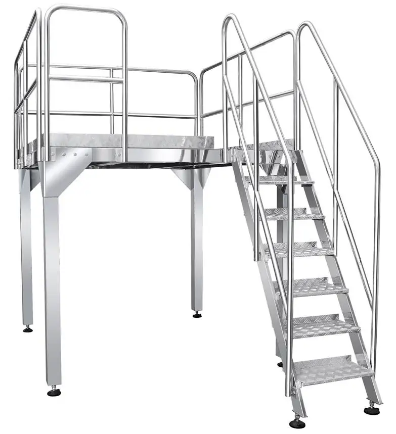304 Рабочая платформа из нержавеющей стали, Рабочая платформа или упаковочная линия