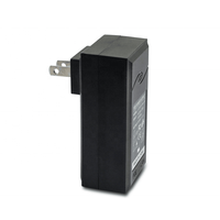 Injecteur/adaptateur PoE LZD LZD103 OEM, sortie 12V/24V/48V, entrée 100-240VAC, Ethernet 10/100Mbps, multi-prises (UK/US/EU/AU/KO), CE