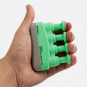 Medilab India - Ejercitador de Dedos, Herramienta de Rehabilitación de Manos en Colores Negro, Naranja y Verde para Guitarristas y Músicos - Product Image 2