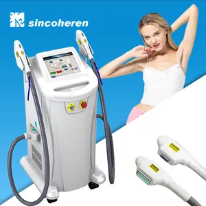 IPL laser hair removal beauty machine ipl 2 handle opt elight skin rejuvenation hot sale