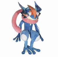 Peluche géante Greninja, grande poupée en peluche, collection d'anime, décoration de la maison, cadeau pour les collectionneurs