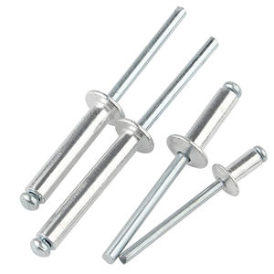M4 M5 M6.4アルミニウムオープンマンドレルブラインドリベットラウンドヘッドカウンターシンクブラインドリベット - Product Image 1