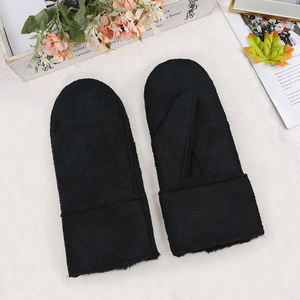 Fabricant, vente en gros, mitaines en fourrure artificielle de haute qualité, chaudes pour l'hiver, toutes tailles pour hommes et femmes - Product Image 3