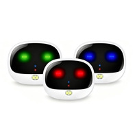 Traceur GPS pour animaux de compagnie Wi-Fi de haute qualité avec clôture virtuelle, lumière LED, surveillance vocale et comptage des pas, pour petits chiens et chats