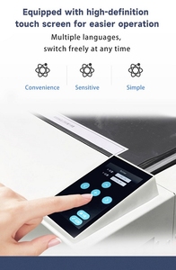 Yinghe Máy vẽ phẳng 5035 mô hình mới Máy cắt Vinyl Máy cắt đường viền phẳng mini hai lưỡi - Product Image 5