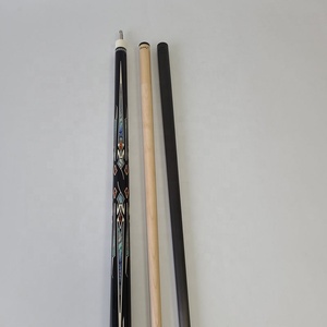 Queues de billard radiales Jassinry, longueur 142 cm, pointe de 12 mm, en bois d'érable avec 2 queues (fût en <span class=keywords><strong>carbone</strong></span> + bois), queues de billard - Product Image 6