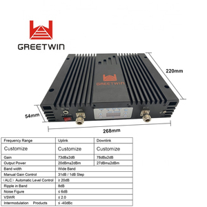 30dBm 2G 3G tín hiệu <span class=keywords><strong>Repeater</strong></span> <span class=keywords><strong>GSM</strong></span> 850MHz/AWS 1700MHz/<span class=keywords><strong>pcs</strong></span> 1900 MHz Mạng di động Tri ban nhạc tín hiệu tăng cường - Product Image 3