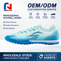 Chaussures de football AG avec semelle durable à rebond élevé pour terrain synthétique, hommes, femmes, jeunes, entraînement quotidien, OEM disponible, vente en gros
