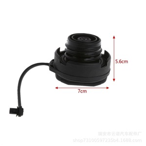 Bouchon de réservoir de carburant 1J0201550A pour véhicules Volkswagen, couvercle de réservoir en plastique avec connecteur filaire - Product Image 2