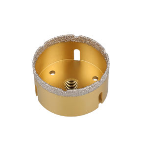 מקדח יהלום רטוב/יבש לחיתוך חורים באריחים עבור התקנות אינסטלציה וחשמל - Product Image 4