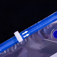 Sacs d'emballage alimentaire en plastique réutilisables, sacs sous vide avec valve d'air, sacs à fermeture éclair, sacs sous vide pour la conservation des aliments